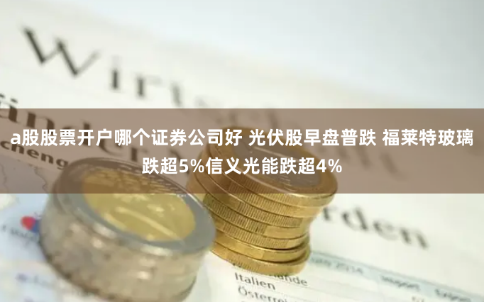 a股股票开户哪个证券公司好 光伏股早盘普跌 福莱特玻璃跌超5%信义光能跌超4%